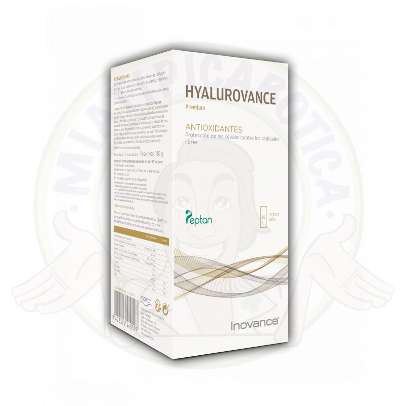 miatipihyalurovance Hyalurovance 15 sticks INOVANCE - Imagen 1