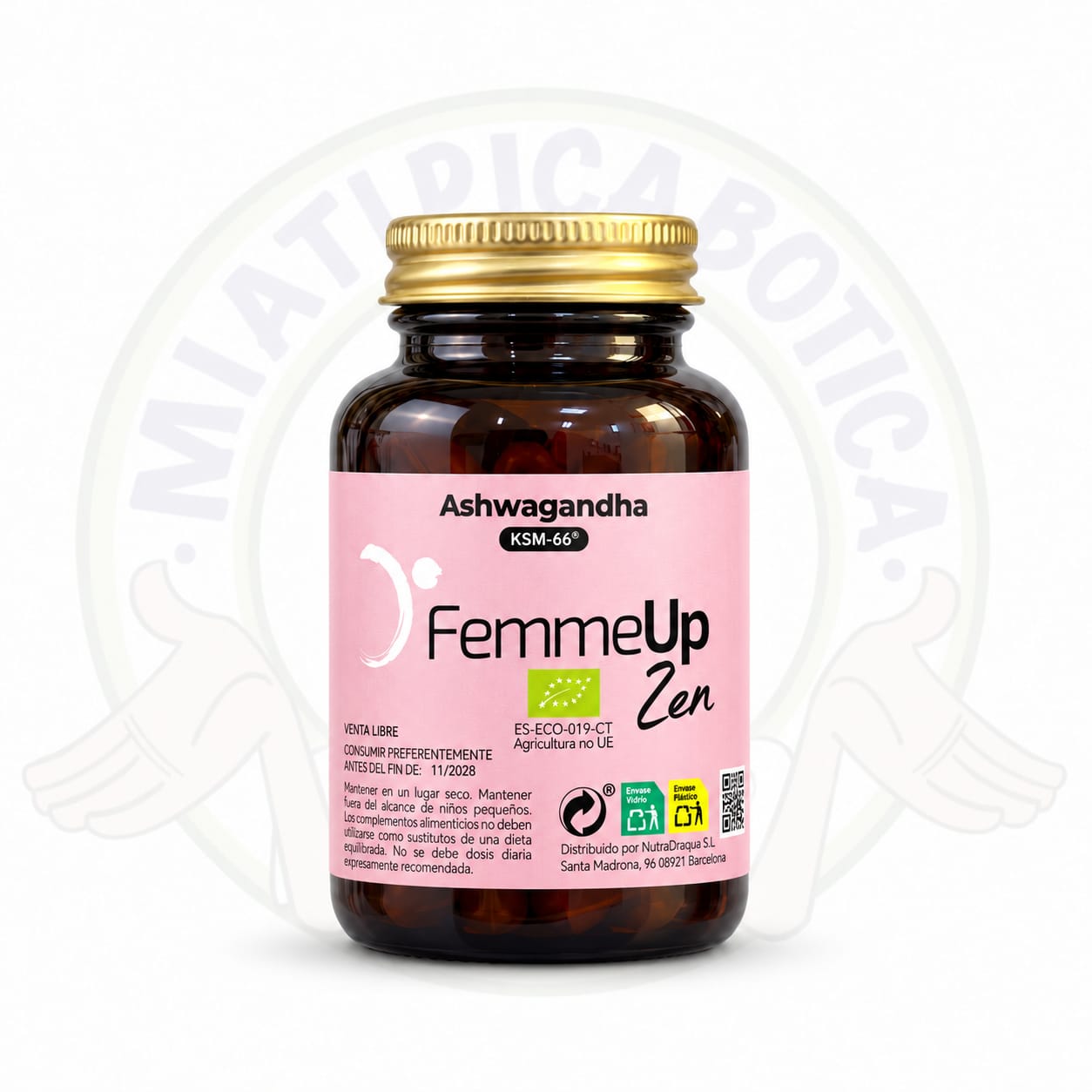 dc730d6a-1e86-40cc-b19b-a6a8d88f43fa FemmeUp Zen 60 cáps. - Imagen 1